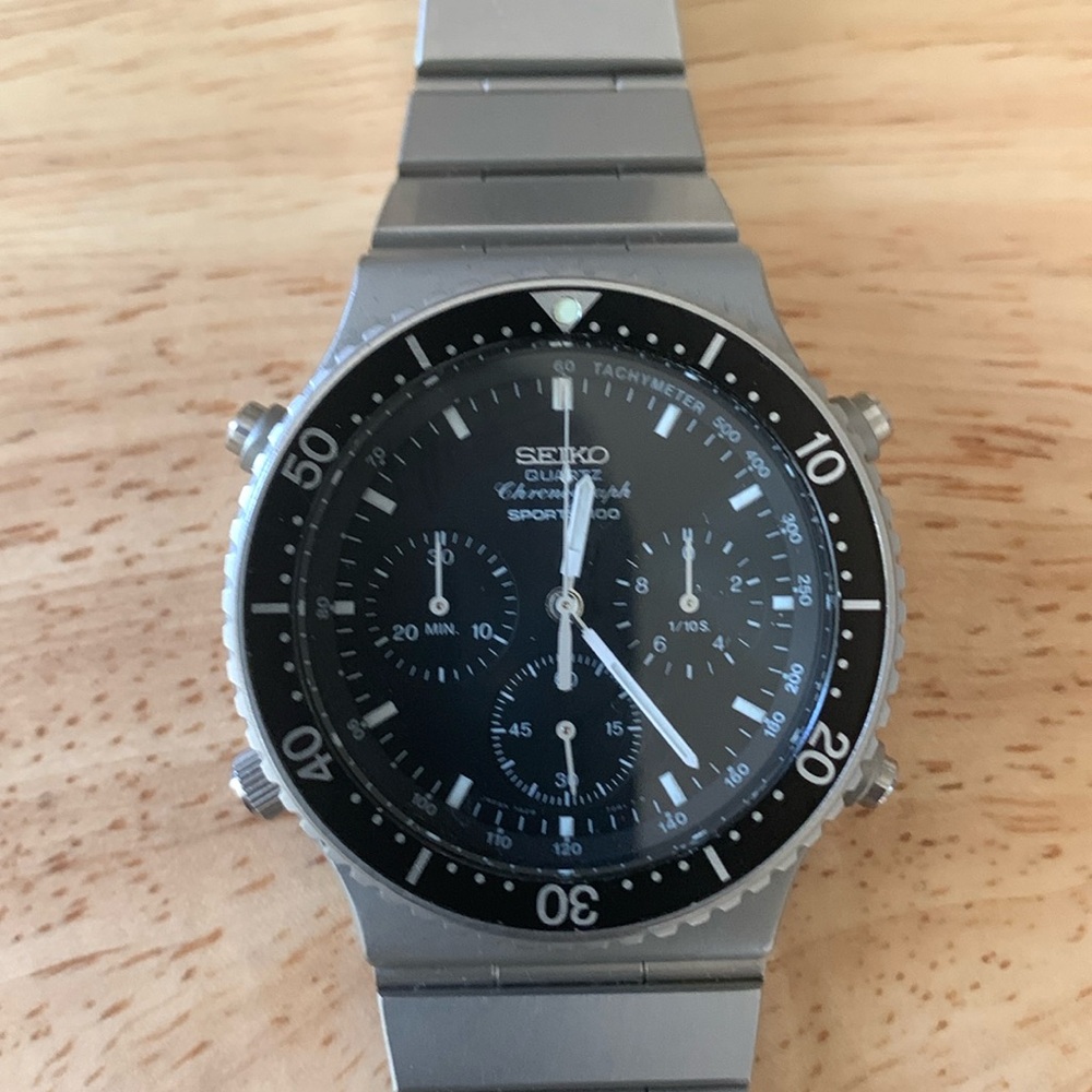 Seiko chronograph